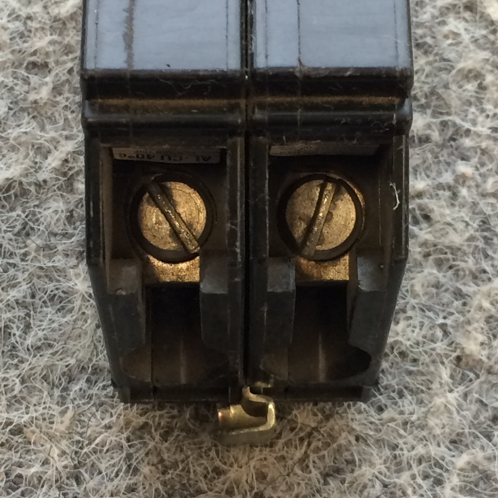 Eaton CH290 2-Pole 90-Amp Circuit Breaker, Type CH3 Plug-On Molded Case