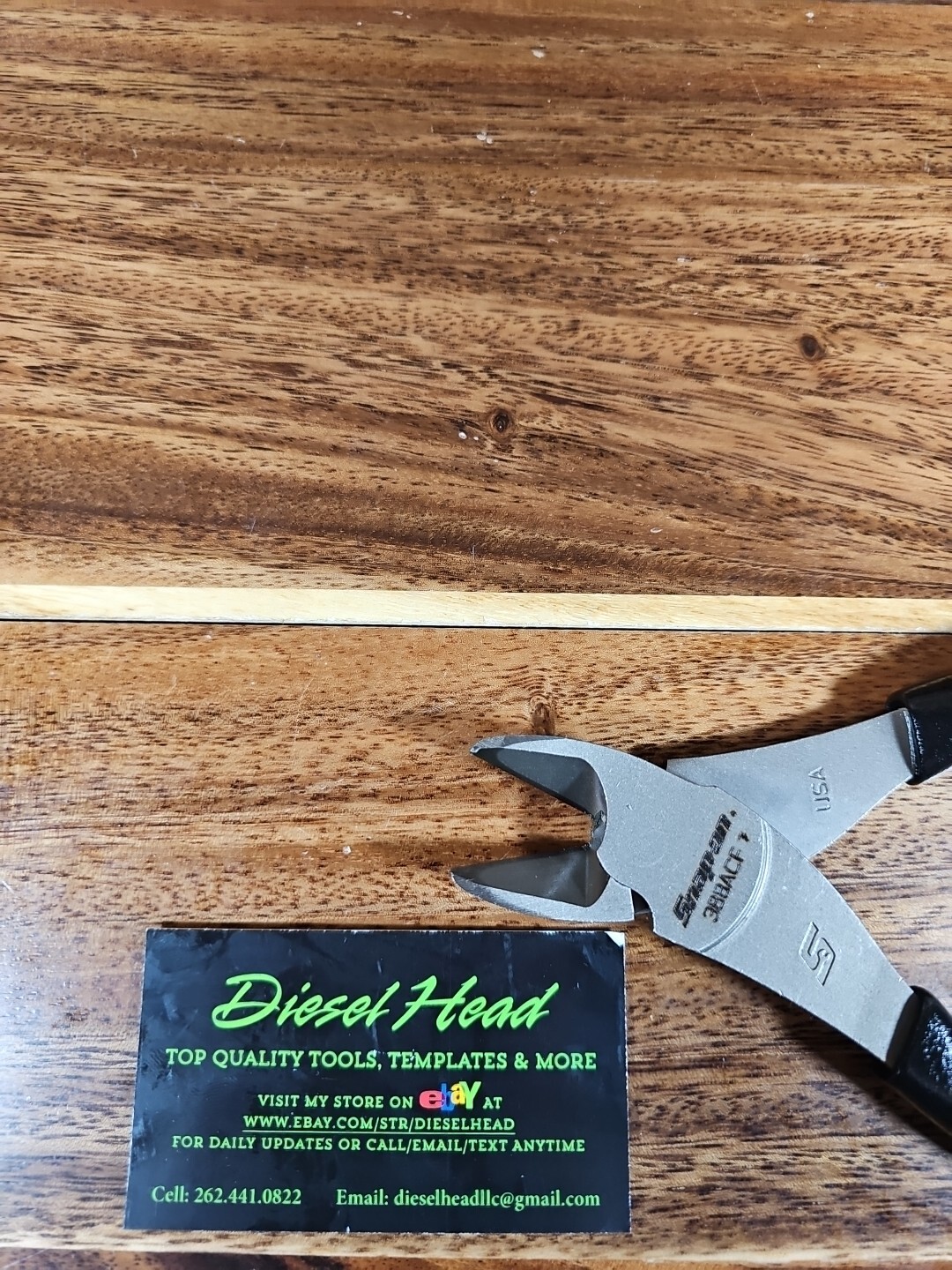 *NEW* Snap On 388ACF BLACK 8″ High Leverage Diagonal Cutter – FREE SHIPPING