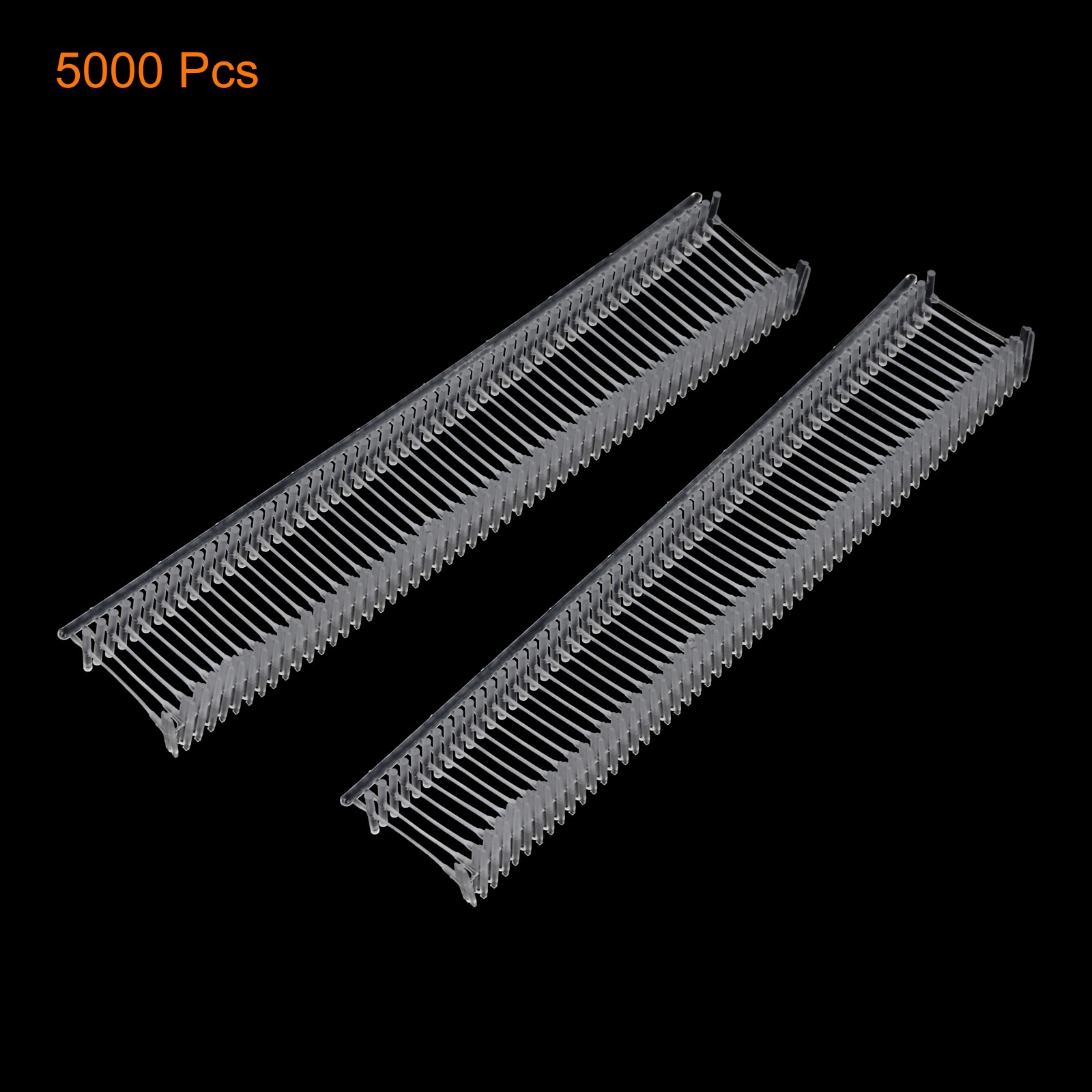 5000Pcs Standard Tagging Gun Fasteners 0.4″ Transparent Garment Tags