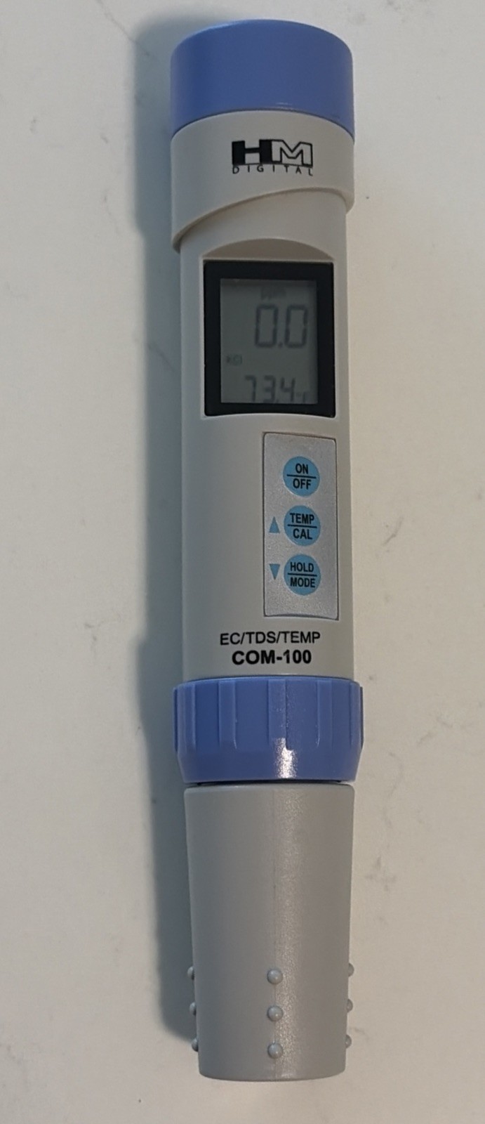 HM Digital COM-100 Waterproof Professional EC/TDS/Temp Meter W/Batteries