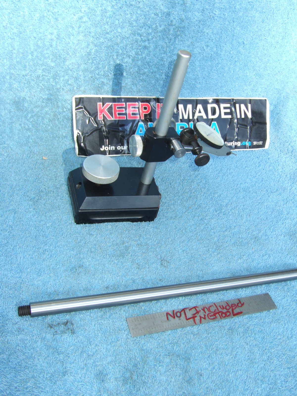 HERMANN SCHMID USED SURFACE GAGE MG-1 CLEAN INSPECTION TOOL GRINDER W/599-7033-3