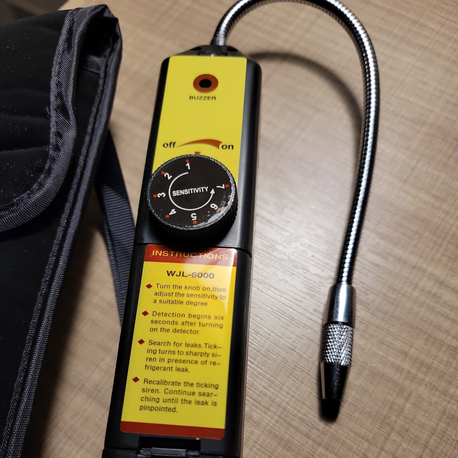 WJL-6000 Refrigerant Halogen Leak Detector-detects all HFC(134A),CFC refrigrnts