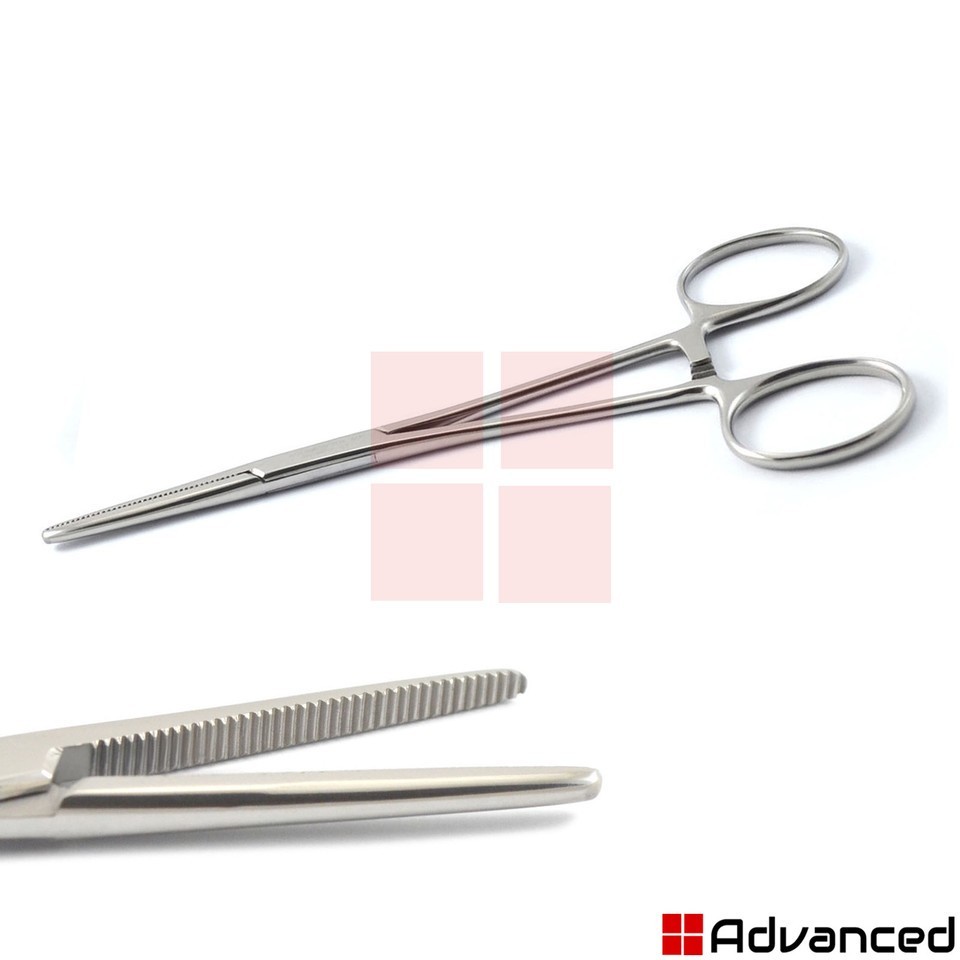 Veterinary Artery Hemostat Clamps Needle Holder Tissue Forceps Towel Clamp