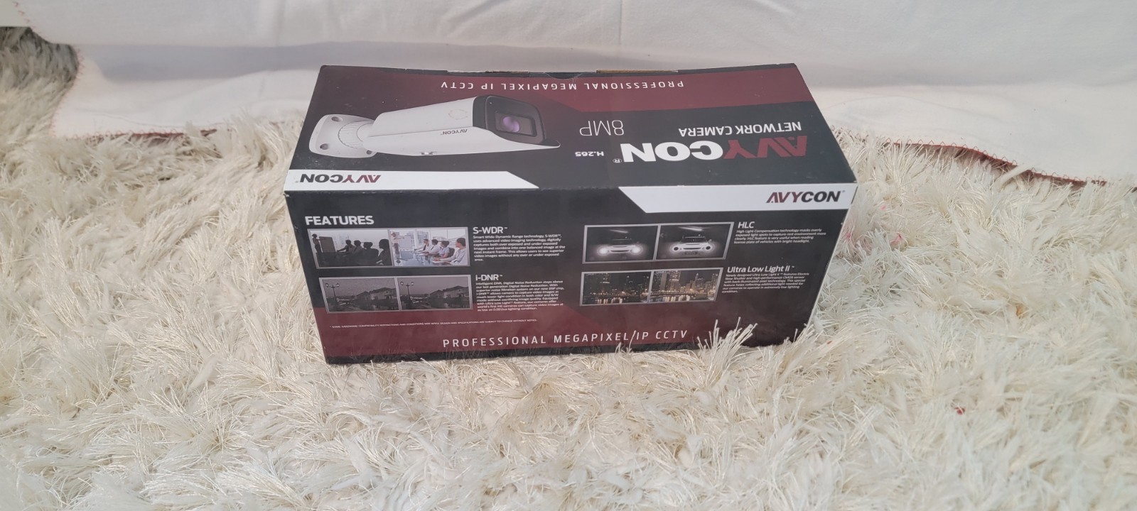 Avycon AVC-BHN81FT/2.8 8MP 4K Outdoor IP Network Bullet Camera, 2.8mm FIXEDLens