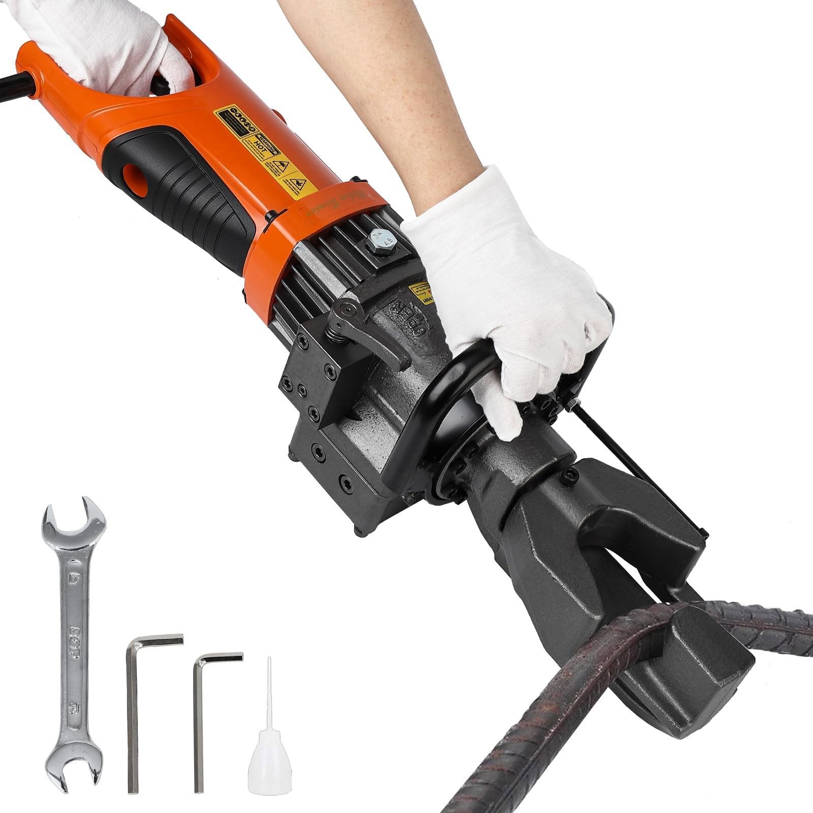 900W Electric Hydraulic Rebar Bender, in #5 16 mm Rebar Bender Tool Hand 5/8