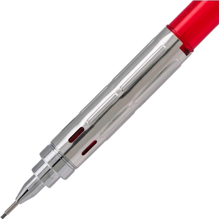 Pentel GraphGear 300 Mechanical Pencil (Red) 0.9 mm (Box of 9) PG319-TB