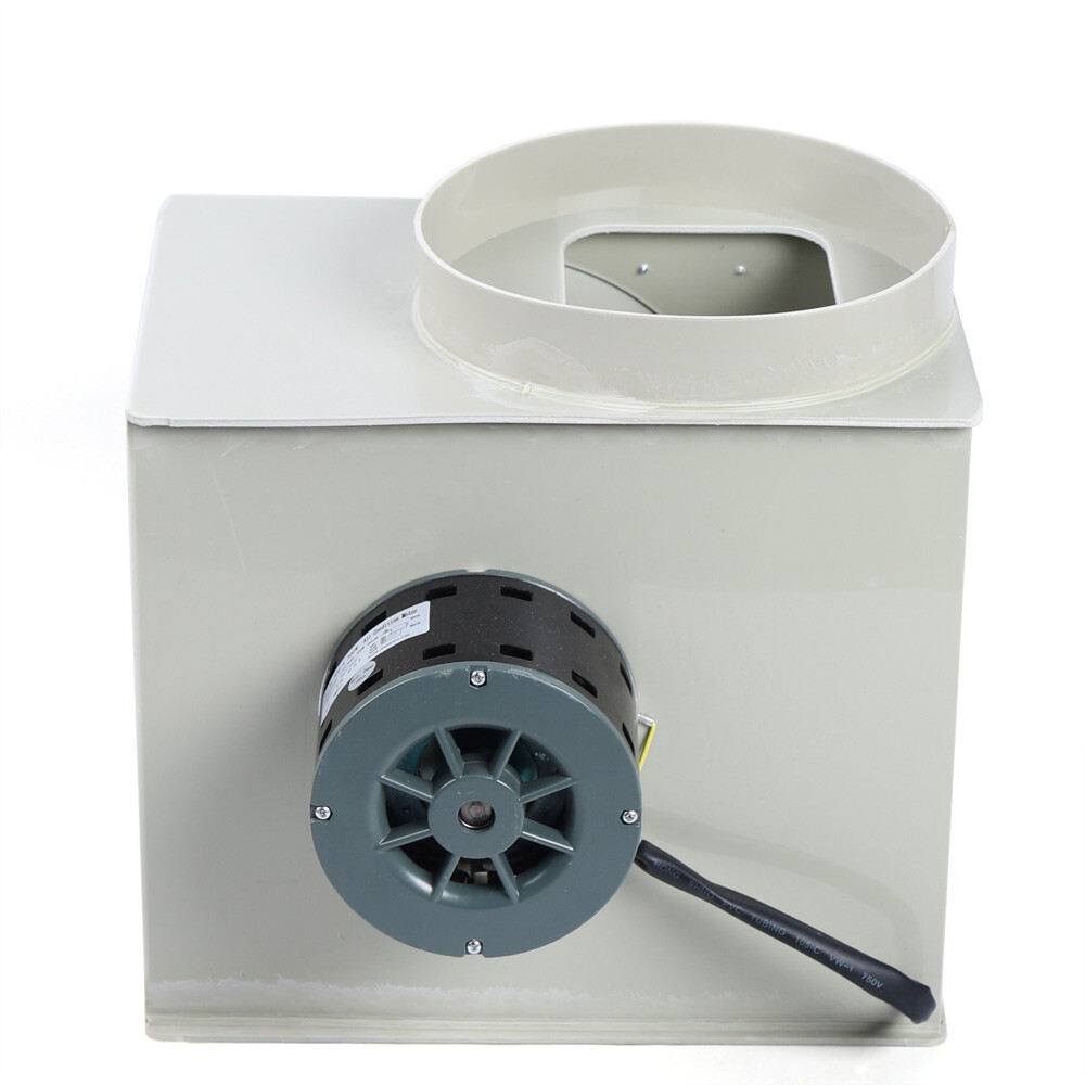 300W Lab Centrifugal Extractor Fan Blower Fume Hood Chemical Cabinet 1450r/min