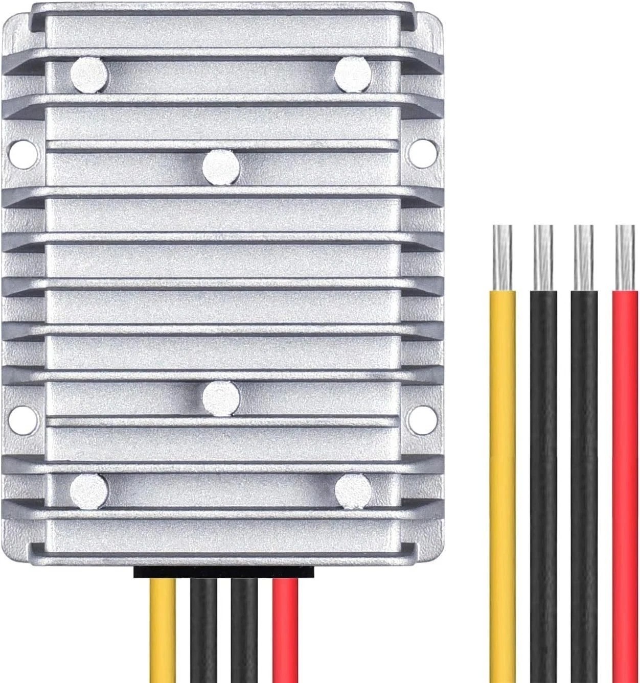 DC 8-40V to 12V 25A 300W Step Up/Down Regulator, Waterproof, High Efficiency