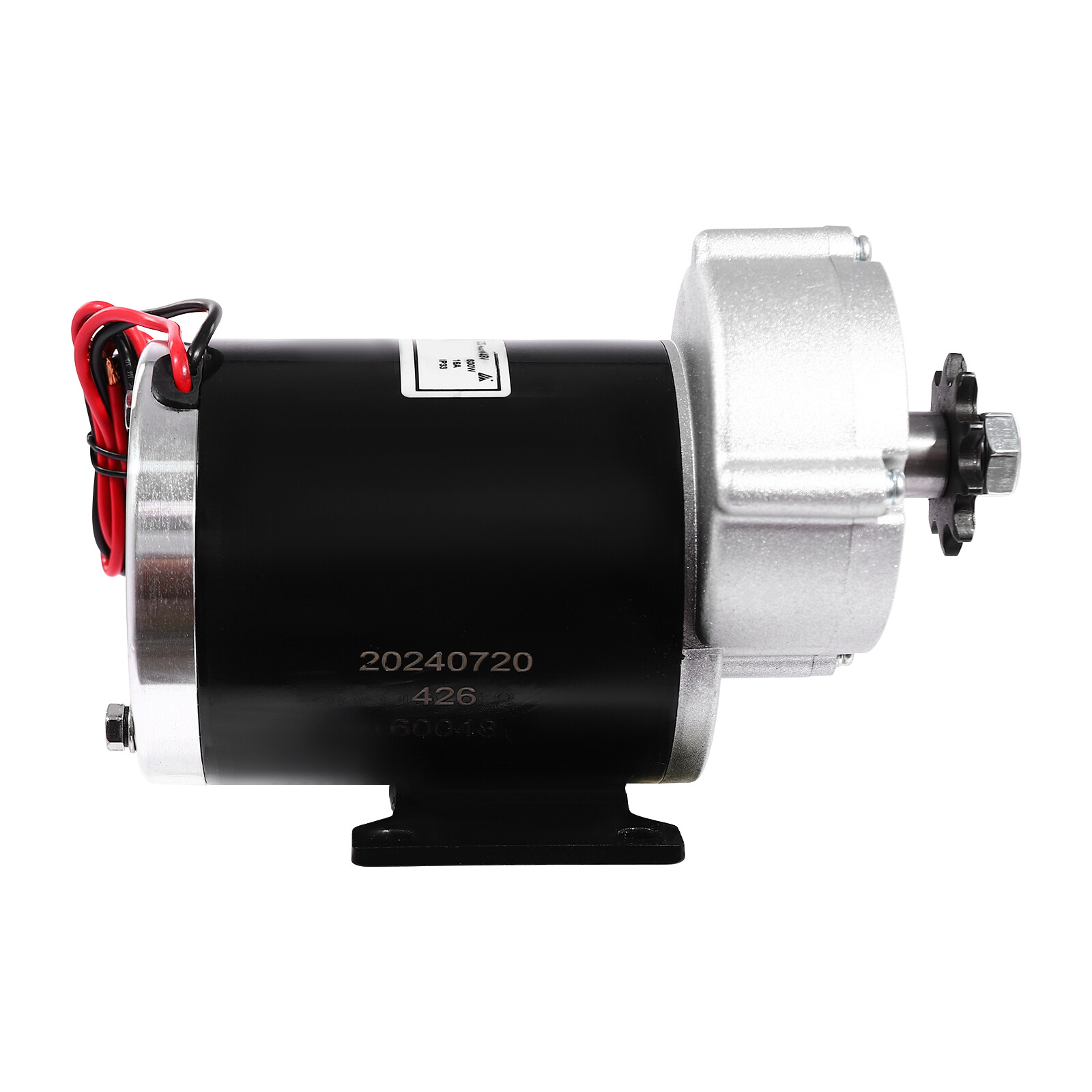 48V 600W Gear Reduction DC Motor Reduction Electric Motor For E-Bike Scooters