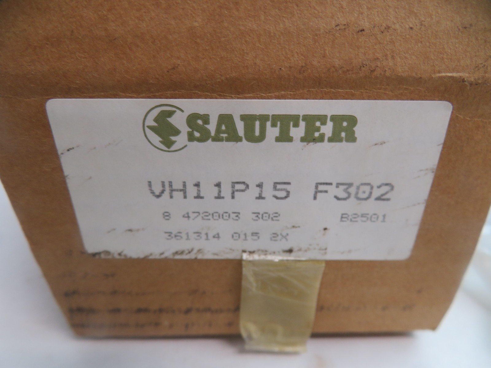 SAUTER VH11P15 F302 22 PSI