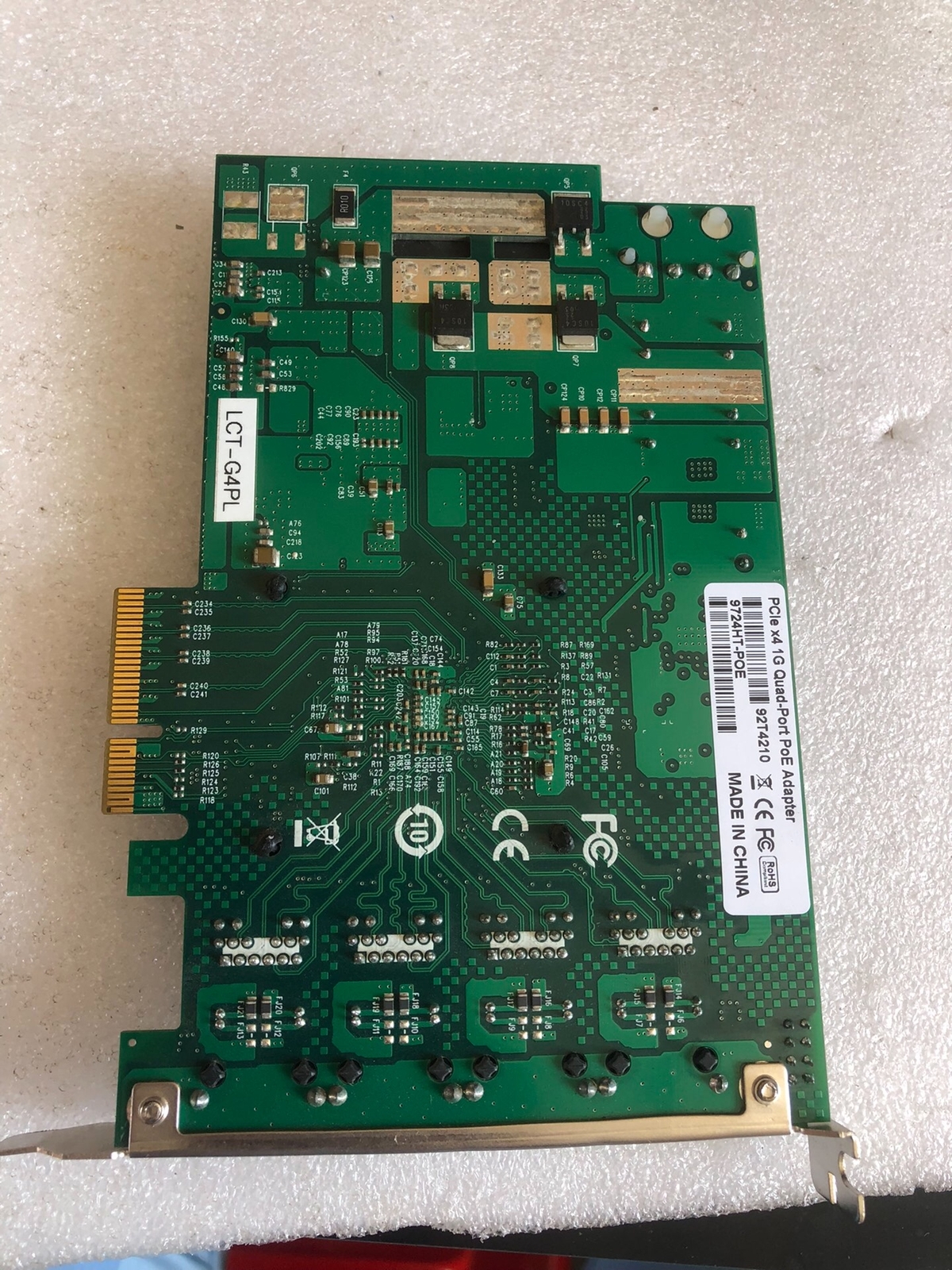 ONE LR-LINK PCIE I350-4T LRES2039PT-POE Welcome counteroffer