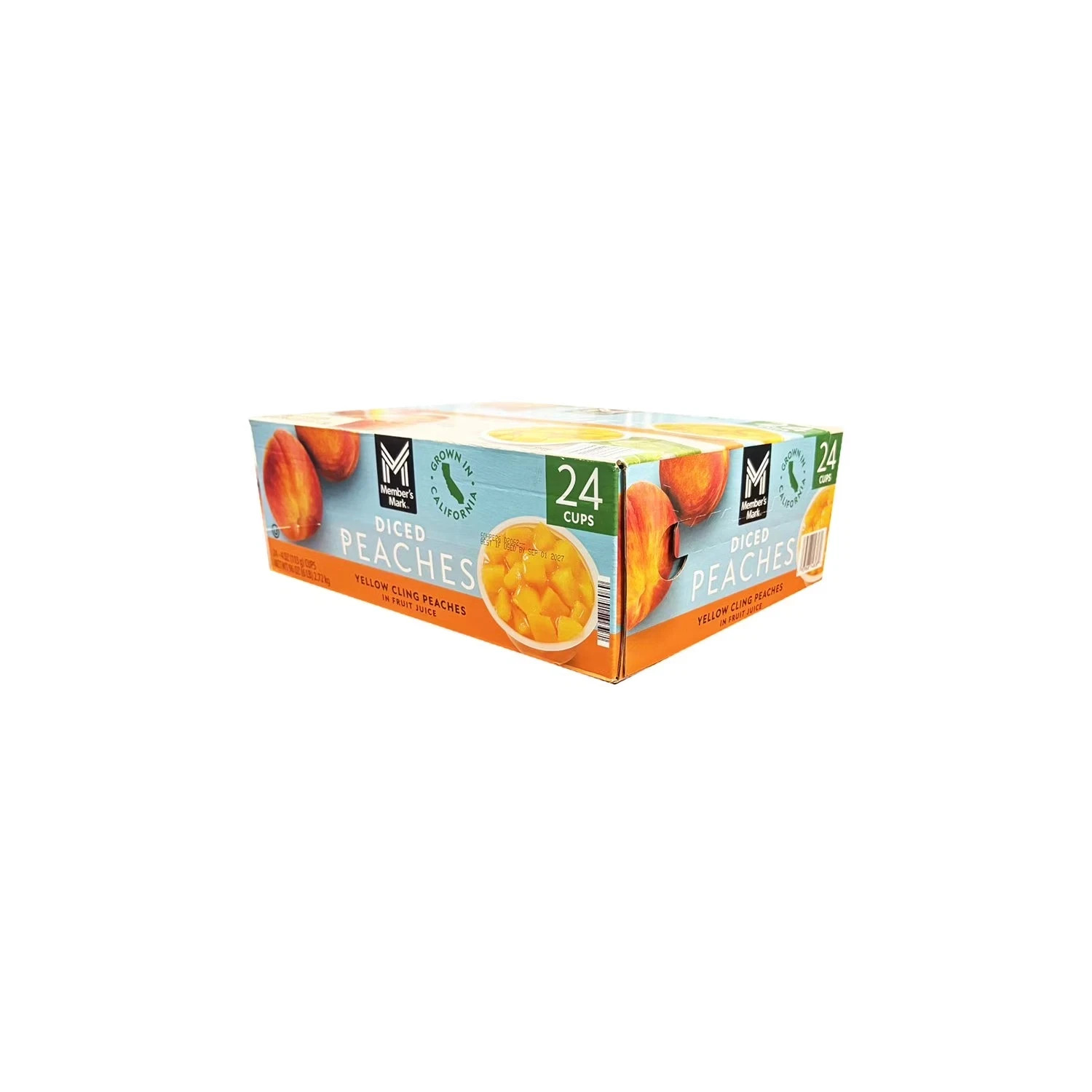 Member’s Mark Diced Peach Cups, 4 oz., 24 ct.