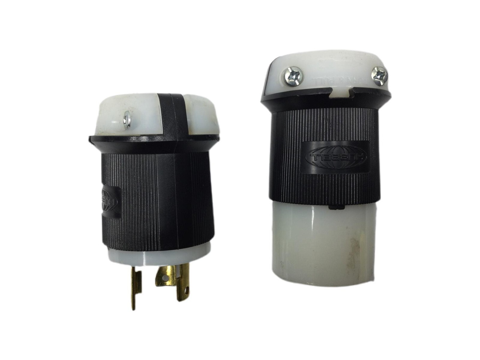 L6-30R NEMA L6-30R M – F Plug and Connector Pair 240V 30A 3 Wire