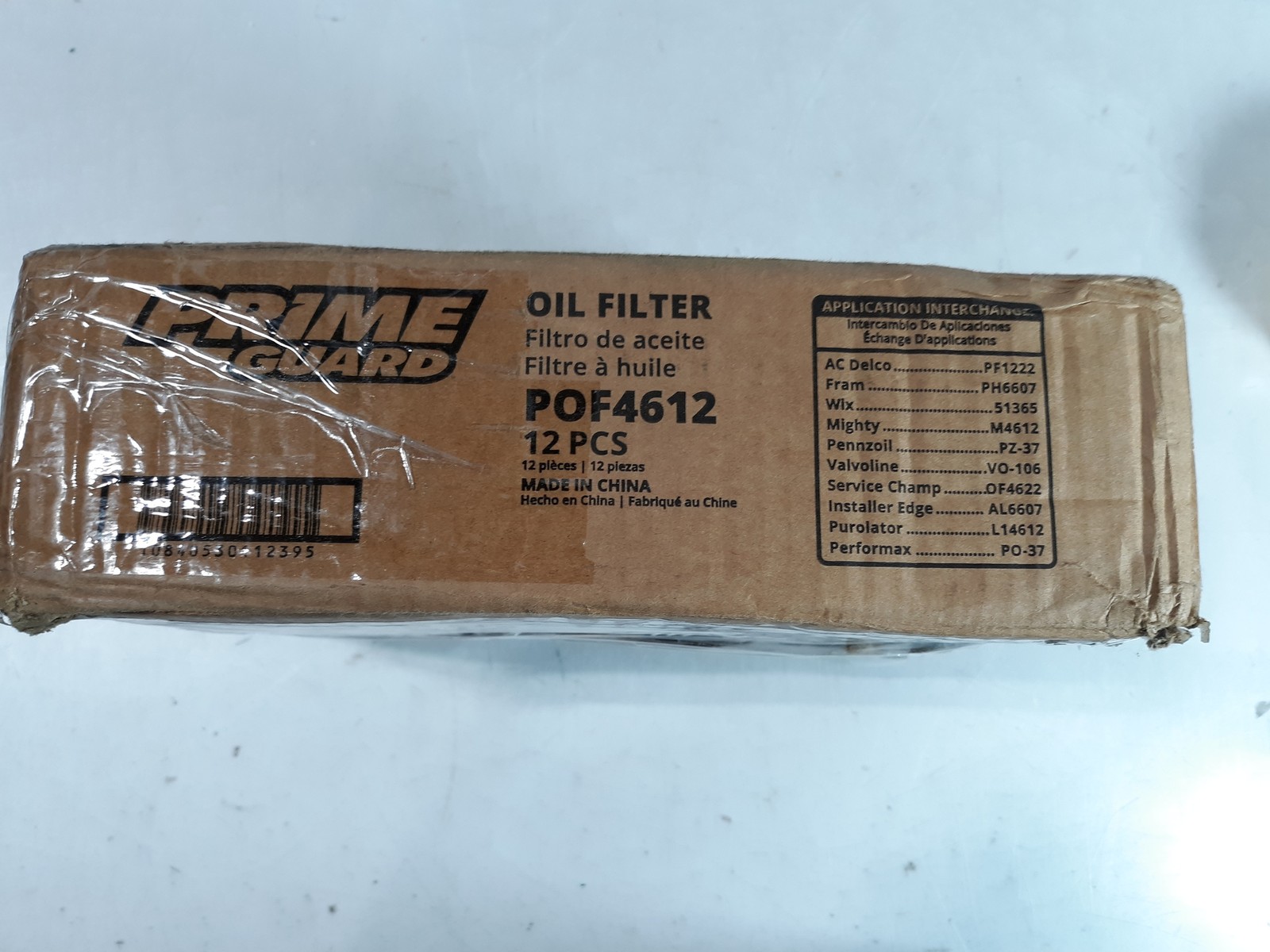 Prime Guard POF4612 Premium Oil Filter 12 PC ISO/QS/TS16949 Certified