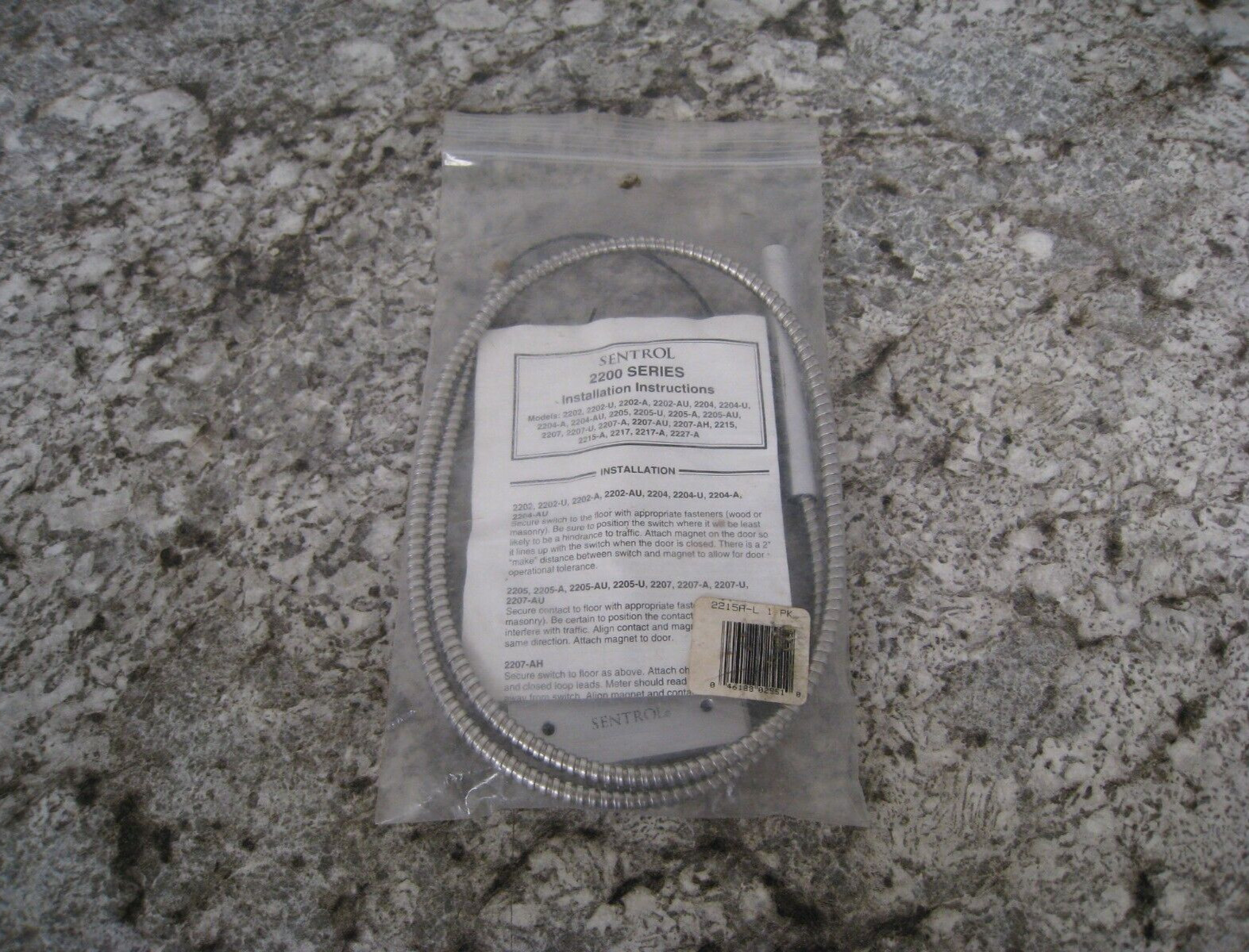 New Sentrol 2215A-L 2200 Series Surface Mount Magnetic Contact Free Shipping