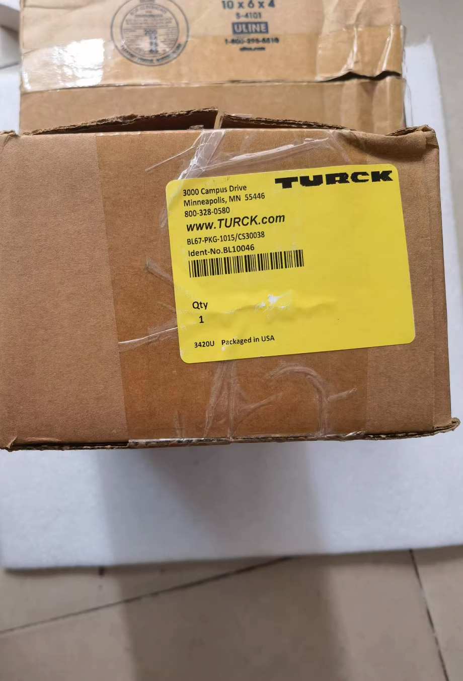 1pcs new TURCK BL67-PKG-1015/CS30038