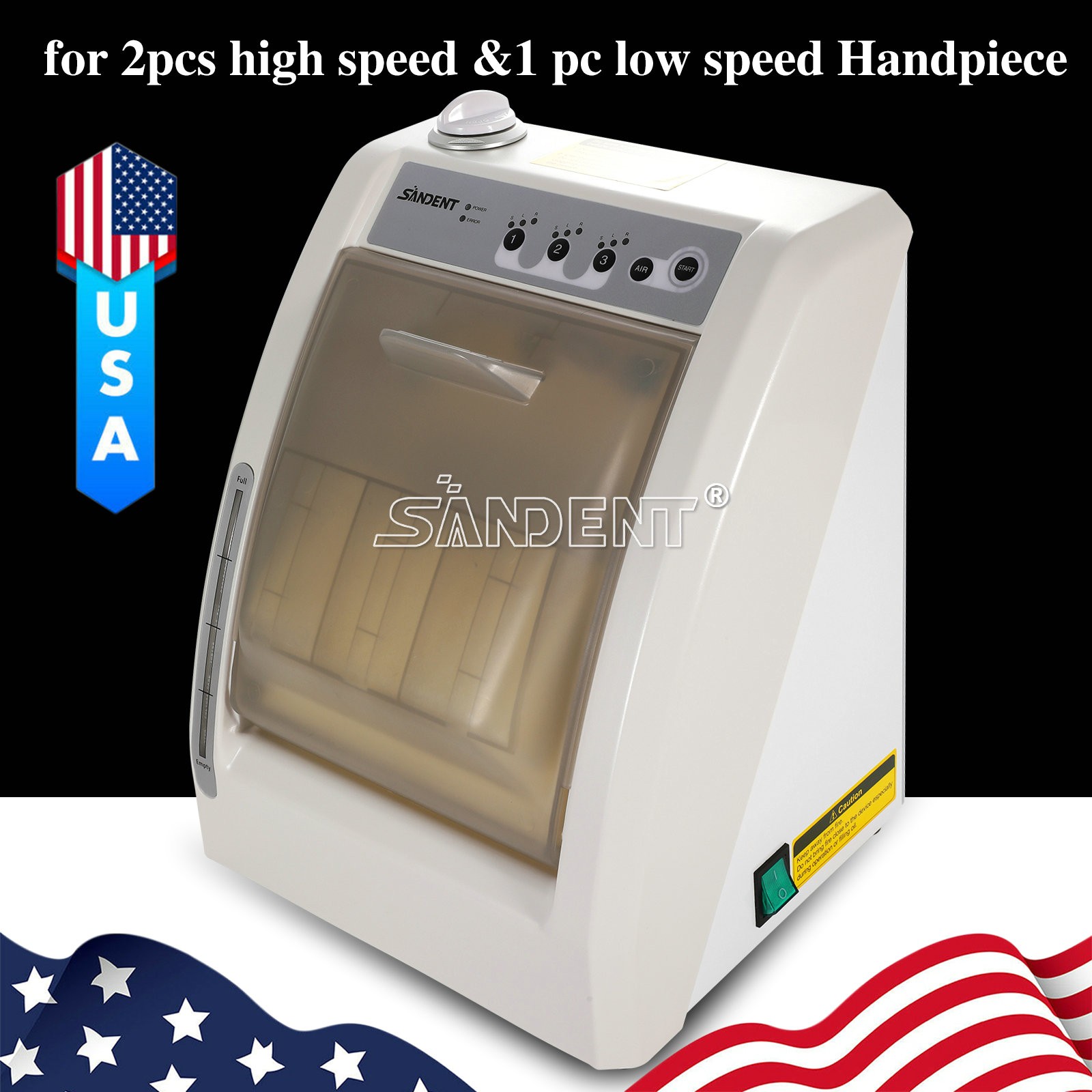 Dental Automatic Handpiece Maintenance Lubrication System Oiling Cleaner Machine