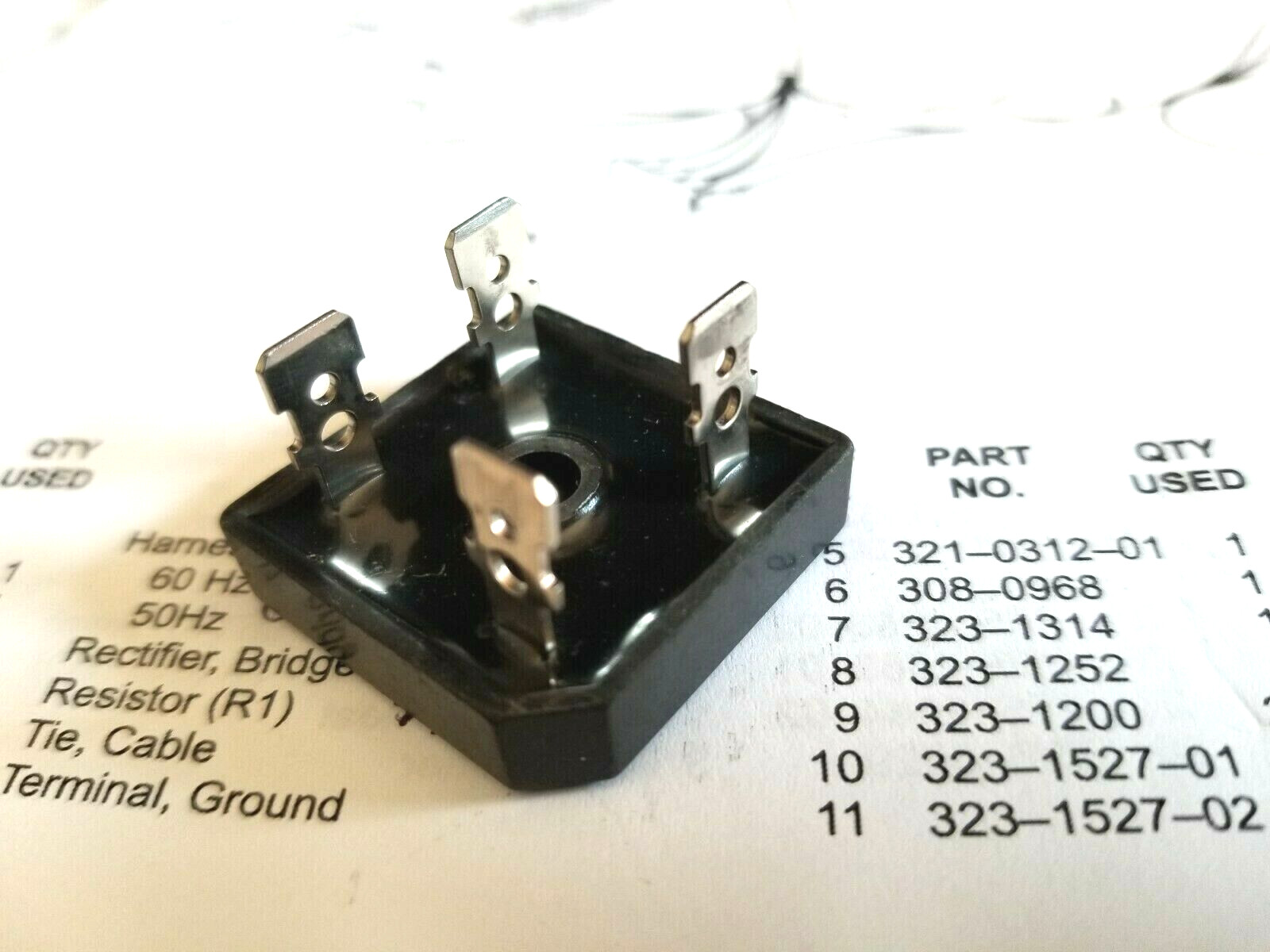 305-0935 ONAN MICROLITE 4000 BRIDGE RECTIFIER KY MICROLITE NOS 90 day warranty