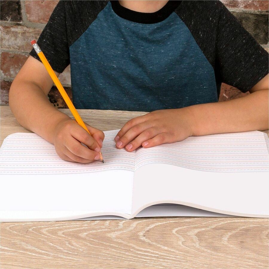 Mead MEA09554 K-2 Classroom Primary Journal 100 Sheets Blue/White