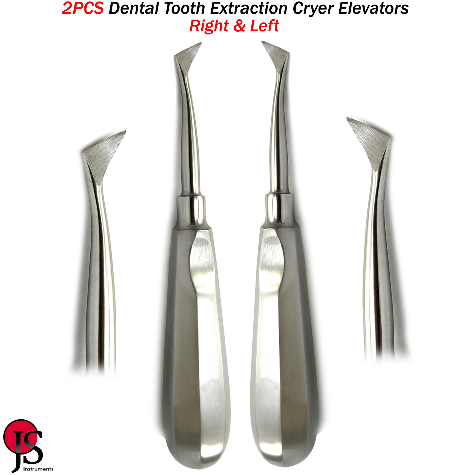 Dental Periotome Root Elevators Surgical Tooth Extraction Luxation Elevators