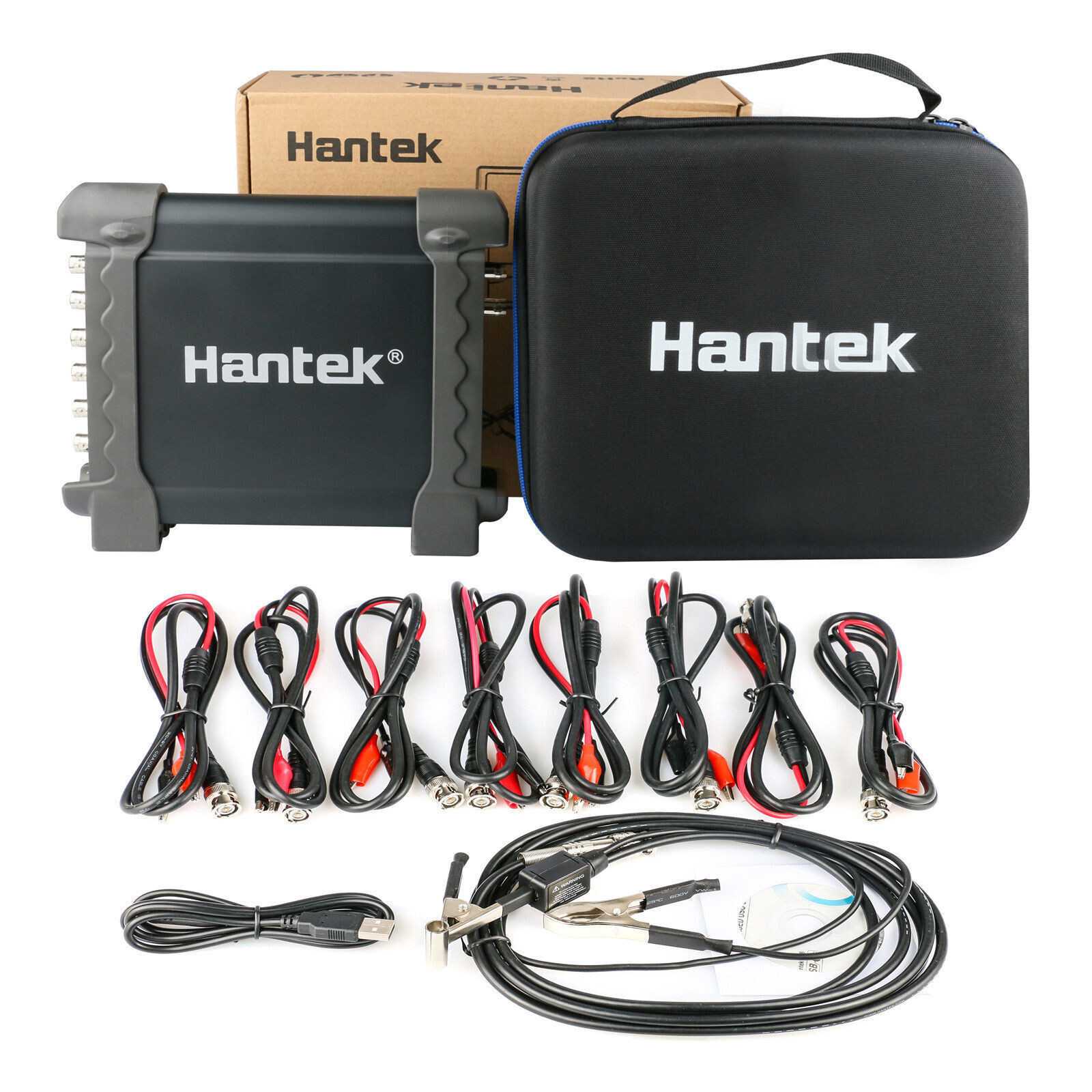 Hantek 8 Channels Generator 1008C Automotive Diagnostic USB Digital Oscilloscope