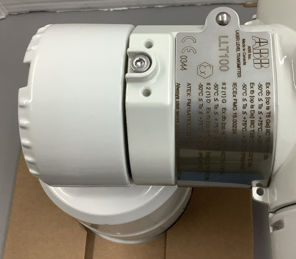 ABB LLT100.AIAH10L5 Laser Level Transmitter 2″ 15.5-42VDC (R45)