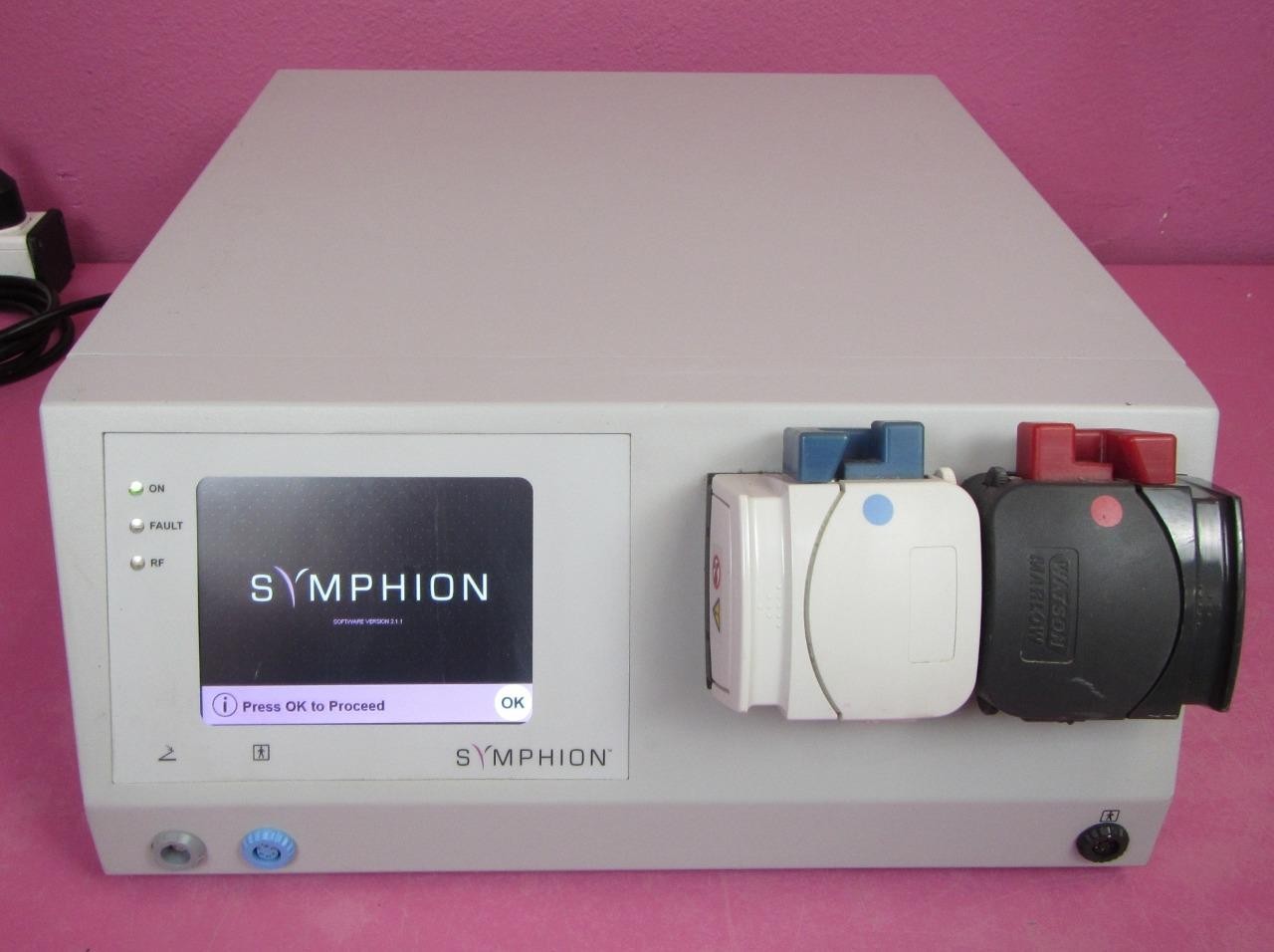Symphion FG-0612 Hysteroscopy System Controller Fluid Management w/ Footswitch