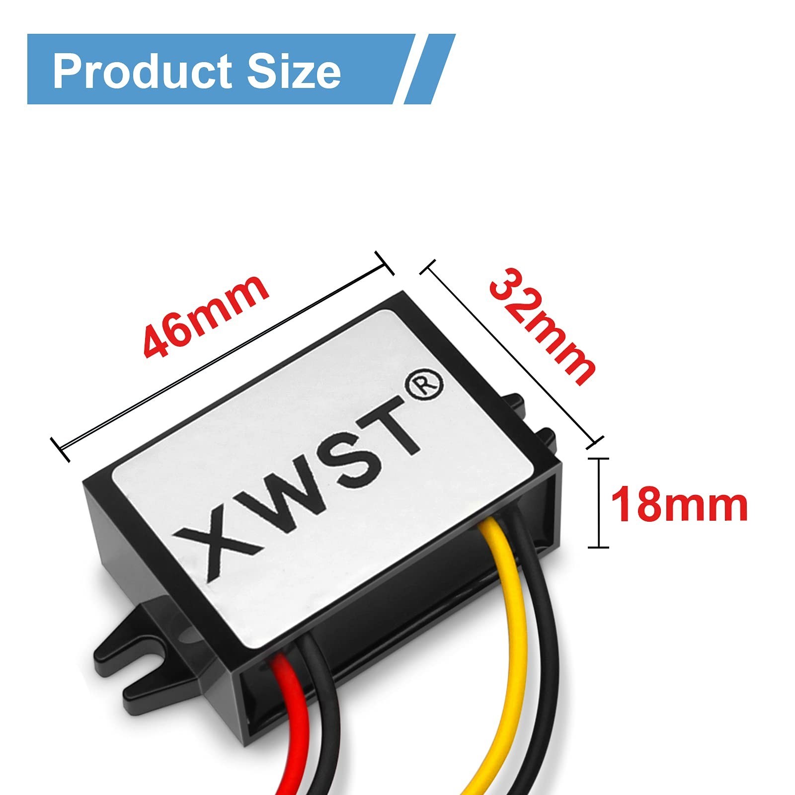 DC DC 8-85V to 5V USB Converter 12V 24V 36V 48V 60V 72V to 5V 3A 15W with Dua…