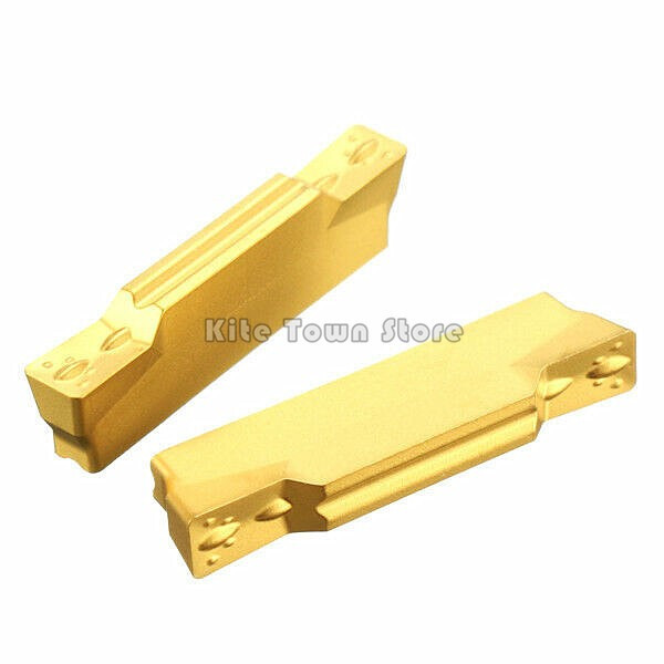 10pcs Carbide Inserts MGMN200-G for MGEHR/MGIVR Grooving Cut-Off Tool Holder