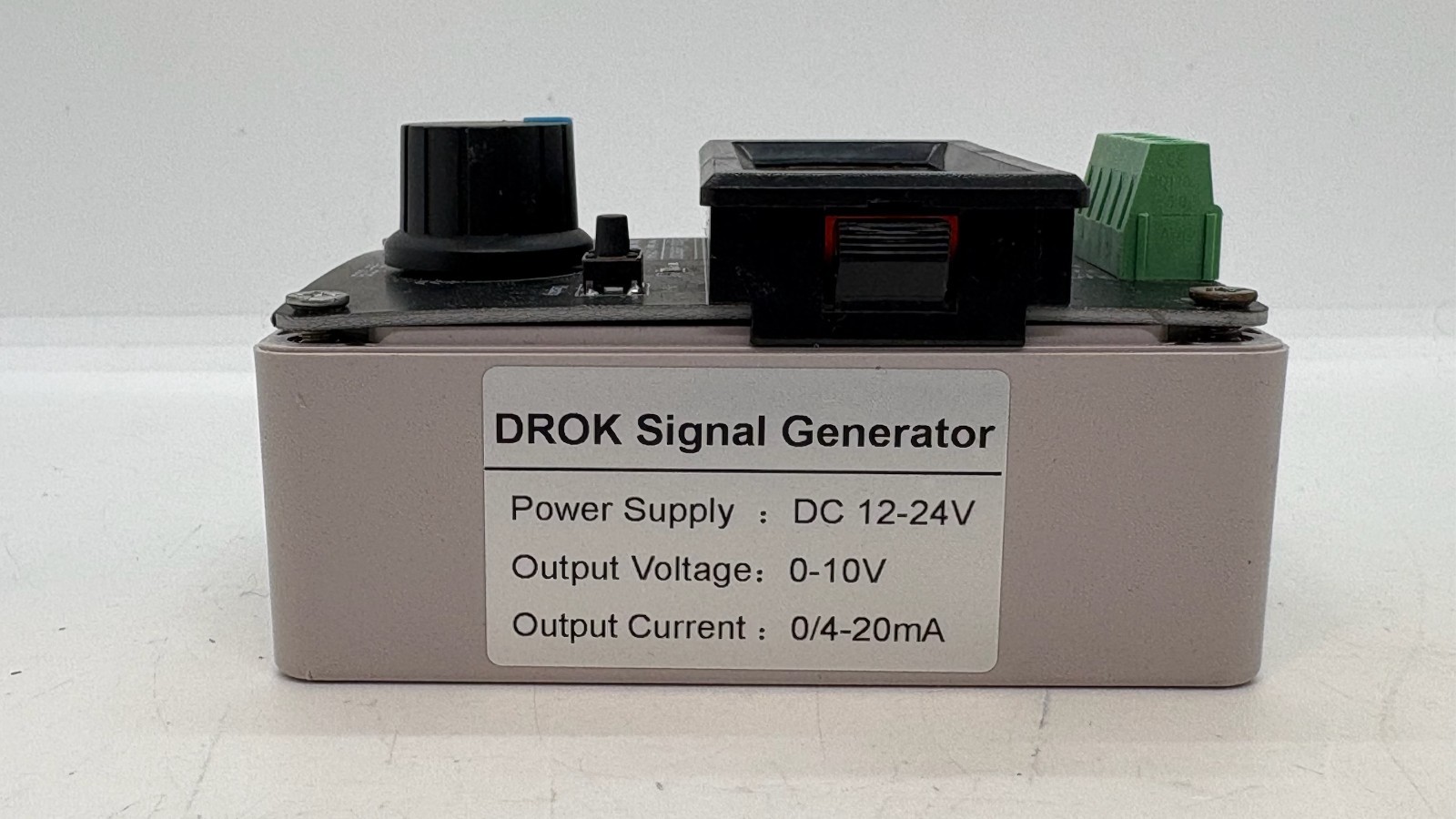 LOT OF 2: DROK SG-03S Signal Generator 0-10V 0/4-20mA Analog Simulator DC 12-24V