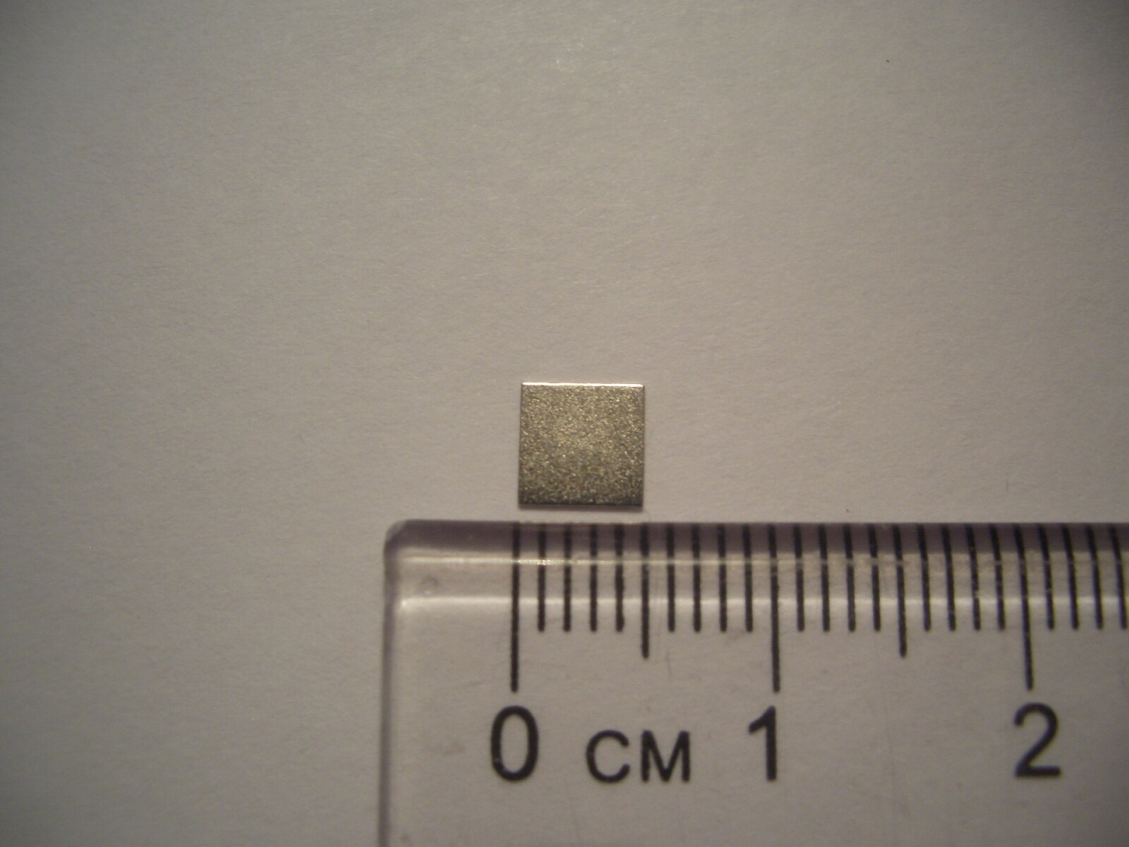 NEW! ultra thin Neodymium Magnet SQUARES 5mm x 5 mm x 0.25mm, N50, 0.25, Qty. 4