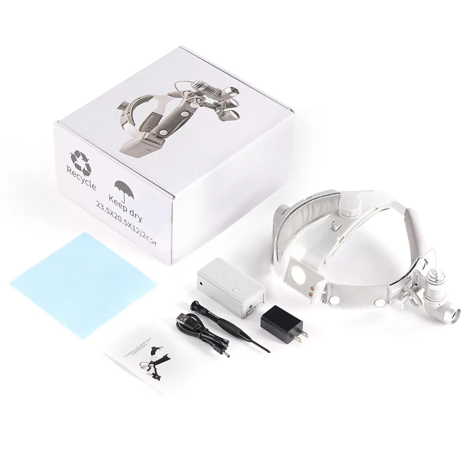 Dental Medical Surgical Headband Head Light Spot ENT 10W LED Specific Headlamp