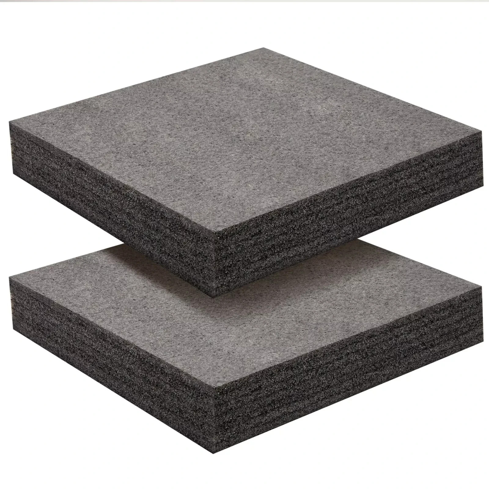 12″ x 14″ x 2-3/16″, 2 Pk High Density Polyurethane Foam for Packing and Crafts