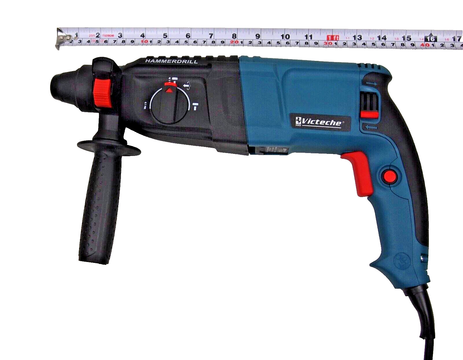 Victeche SDS Plus Rotary Hammer Drill 3 Function Variable Speed 900W VP10313A