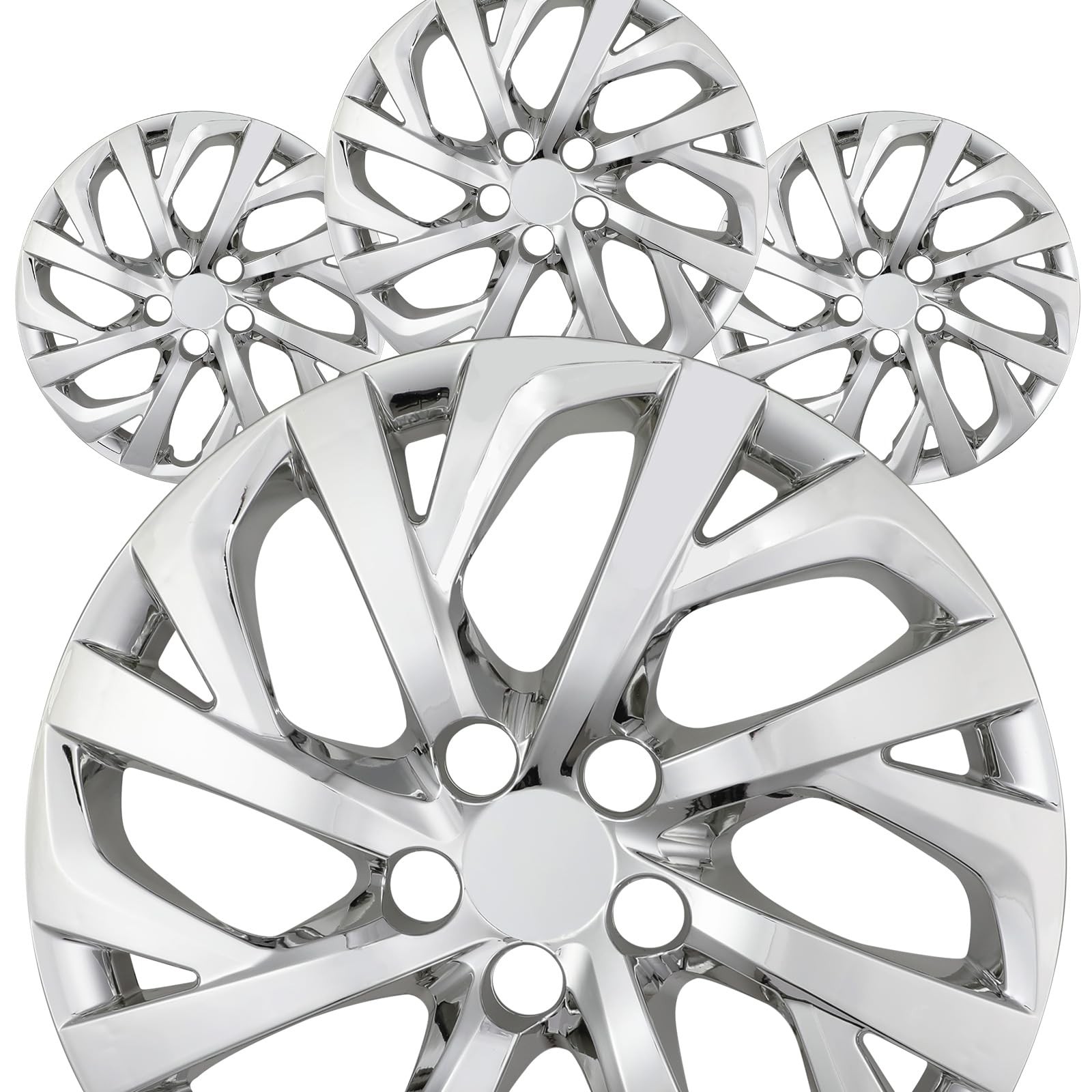 16″ Chrome Wheel Covers Set 4 Toyota Corolla 2009-2026 Matrix 09-14 Steel Wheels