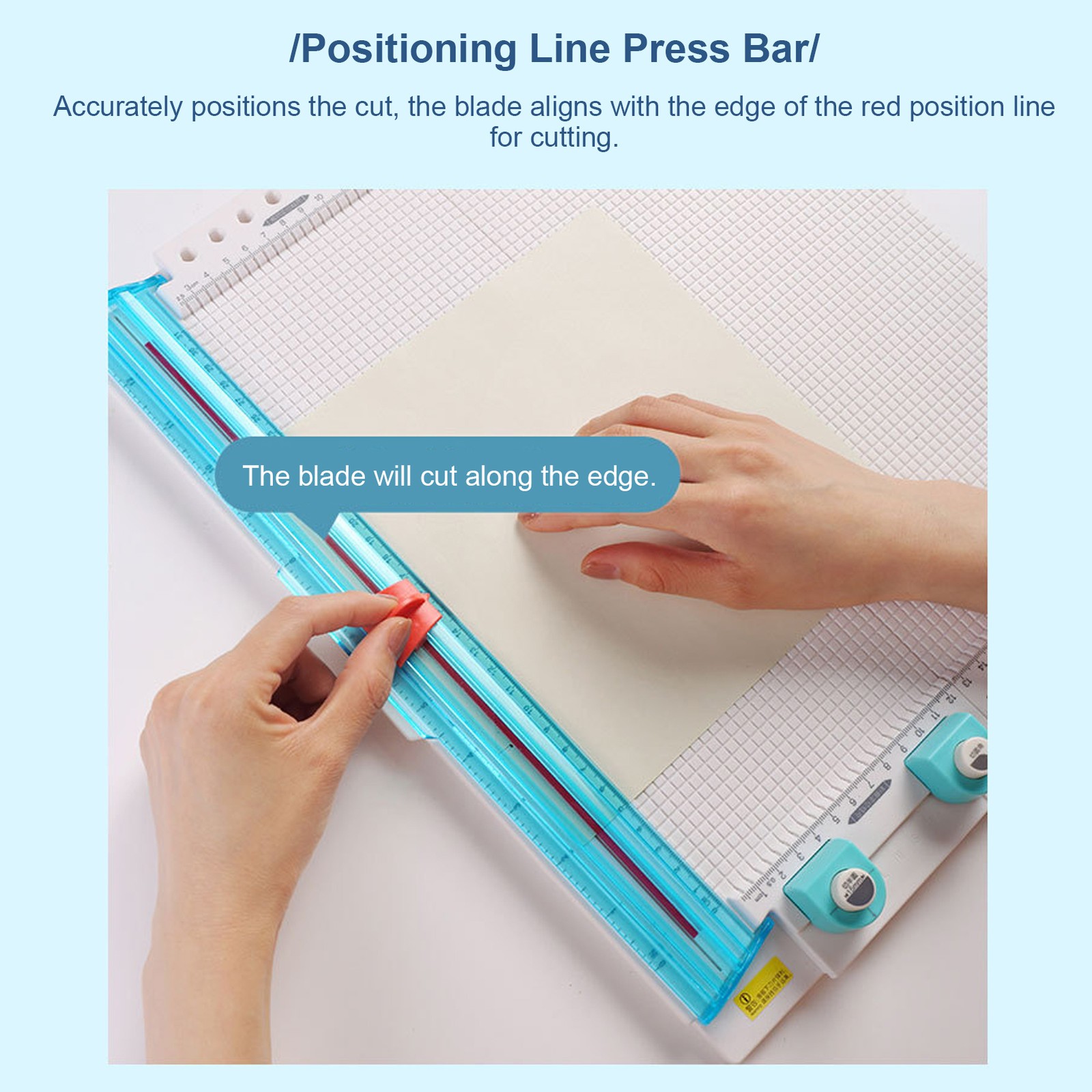 12.2in Paper Trimmer Scoring Board Craft Paper Cutter Folding Scorer 7 In 1 NY