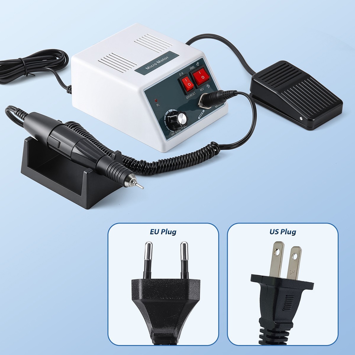 Dental Lab Marathon Electric Micromotor Polishing Unit + 35K rpm Motor Handpiece