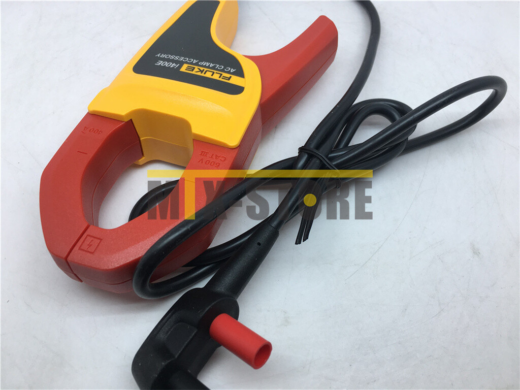 FLUKE I400E 400A AC CURRENT 4mm Banana Plug CLAMP-ON PROBE Use for Multimeter