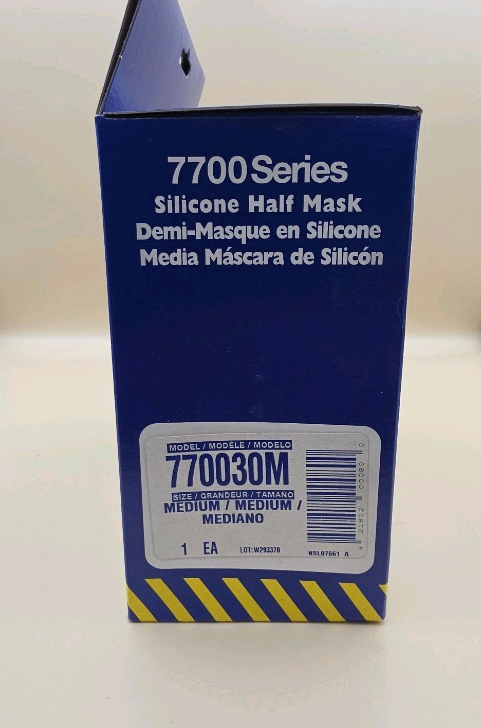 North 7700 Series Silicone Half Face Mask Respirator Medium Size 770030M