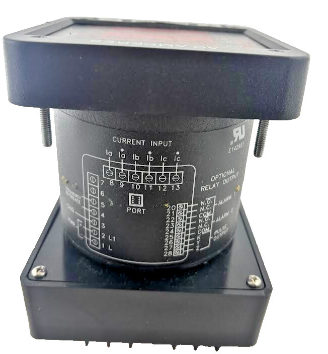 ELECTRO INDUSTRIES/GAUGE TECH 3DAA5 400/5 CT DSP2 300V FREQ REF MAX VOLTAGE 120V