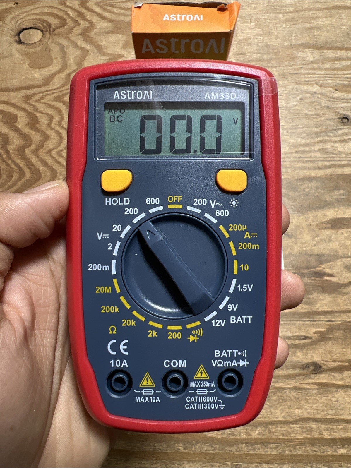 Astro AI AM33D 2000 Counts Digital Multimeter Tester AstroAI