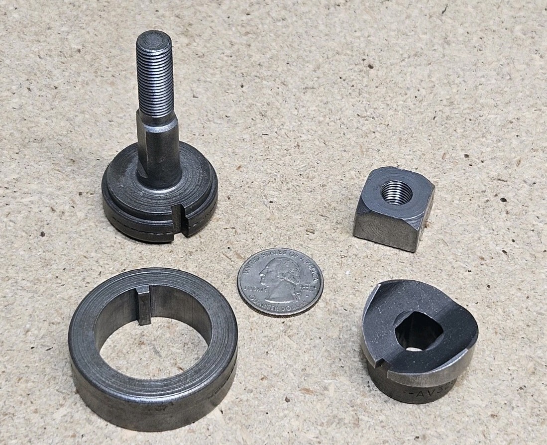 Greenlee No. 732 1 11/64″ key metal punch set – knockout – 1.170″ diameter hole