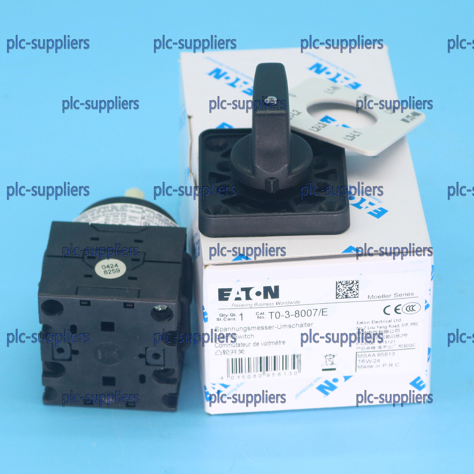 1PC NEW EATON MOELLER T0-3-8007/E Select switch Quality assurance