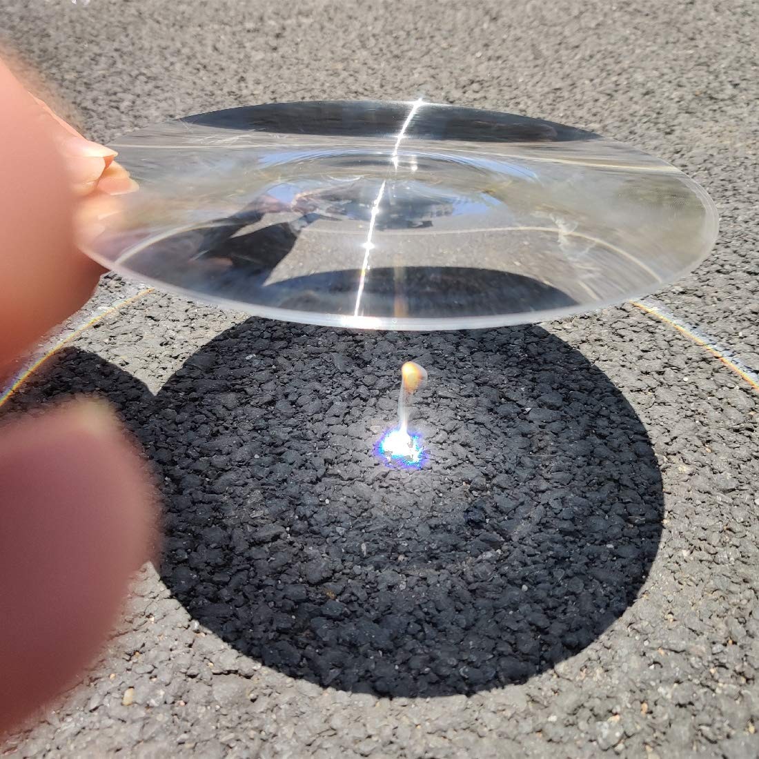 Fresnel Lens Magnifier, Diameter 150mm 5.9, Focal Length 140mm, Acrylic Lens …
