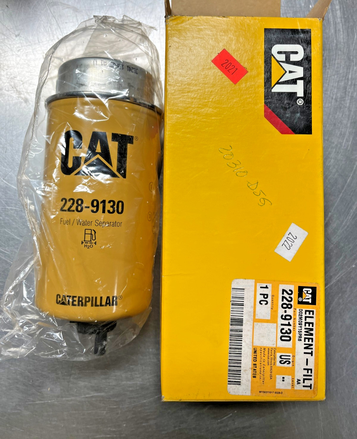 228-9130 Genuine OEM CAT FILTER Element Caterpillar 2289130