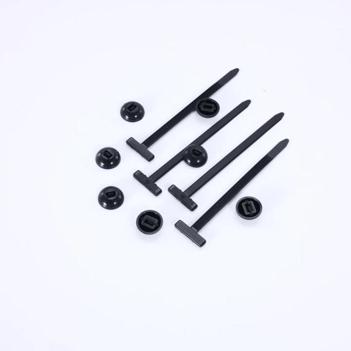 100Pcs Automotive Nylon Cable Tie Fastener Kit – Universal Car Zip Tie Buckle C