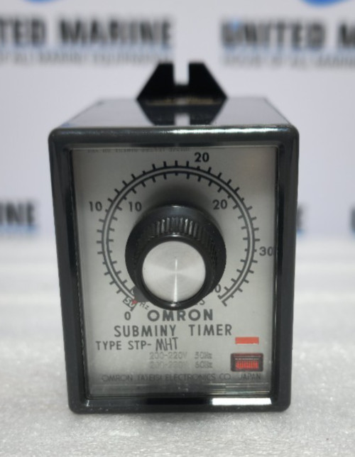 Omron STP-MHT Subminy Timer Relay 0-30Min 200VAC 8-Pin