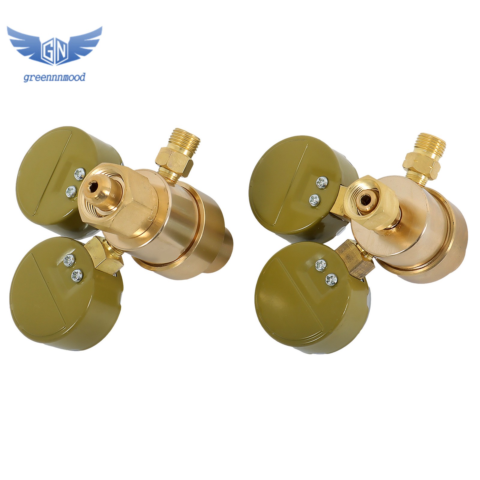 Oxygen Acetylene Gas Regulator Welding Cutting Torch Dual Gauge CGA540 CGA200