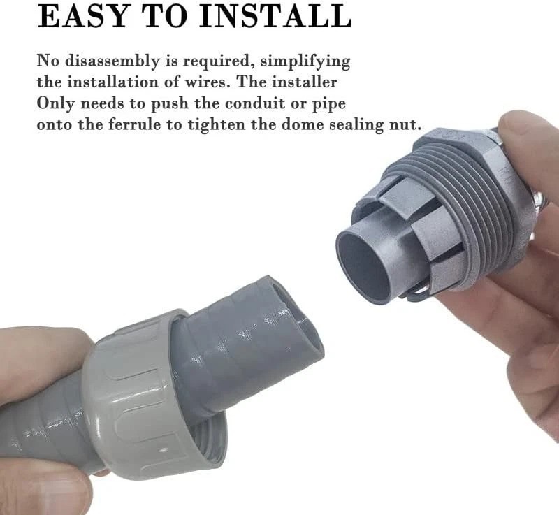 Durable 1/2-Inch Liquid-Tight Conduit Kit 100ft – Outdoor & Direct Burial Ready