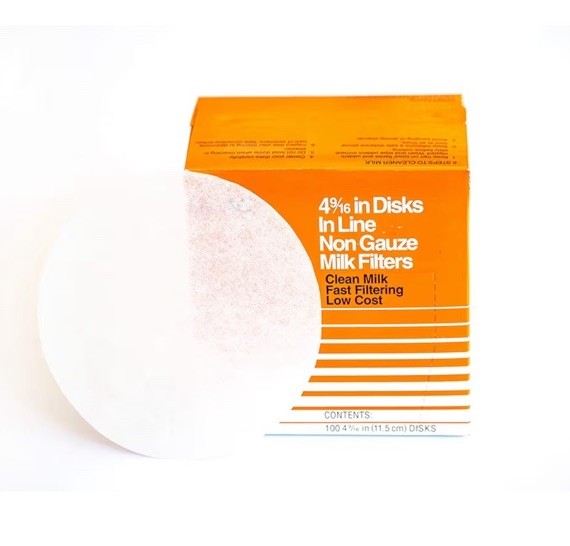 Ken AG Milk Filters Box of 100 NEW SEALED